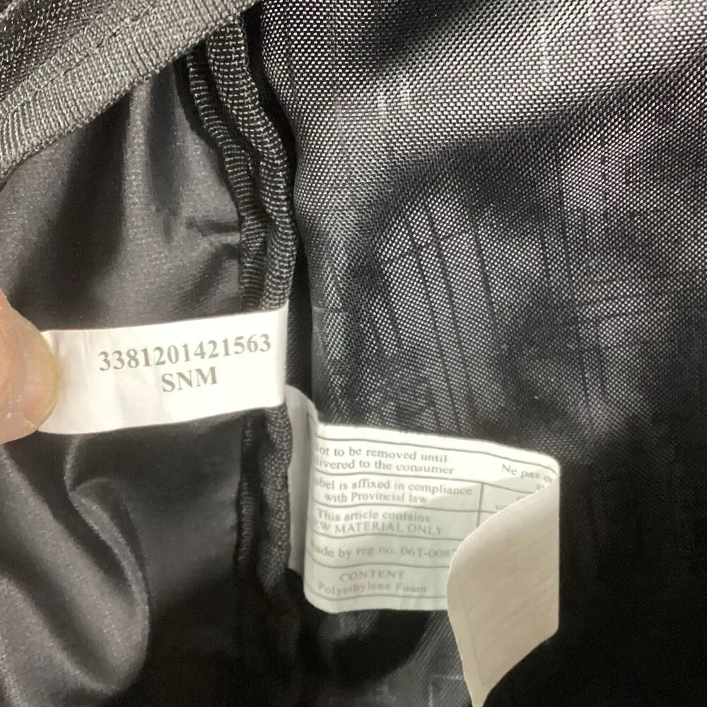 Ogio Juggernaut Backpack - Black/Blue - Patch Over Embroidery *Broken Zipper*